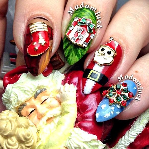 10pcs festive christmas charm stockings,snowflake,gife box,santa claus glitter rhinestones 3d alloy gold nail art decorations1, Silver;gold
10pcs festive christmas charm stockings,snowflake,gife box,santa claus glitter rhinestones 3d alloy gold nail art decorations1, Silver;gold