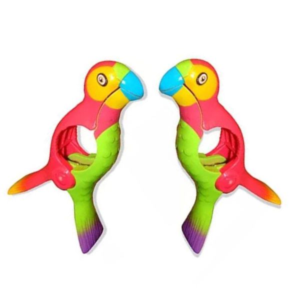 pool & accessories 2pcs clothespin towel clips parrot bird plastic beach clothes clip quilt socks hanger prevent wind peg drying rack
pool & accessories 2pcs clothespin towel clips parrot bird plastic beach clothes clip quilt socks hanger prevent wind peg drying rack