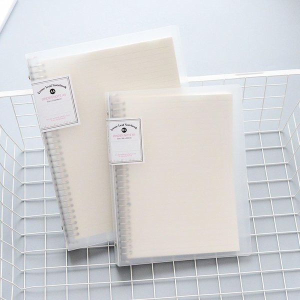 transparent loose leaf binder inner core a5 notebook journal planner school office supplies stationery 016063 notepads, Purple;pink
transparent loose leaf binder inner core a5 notebook journal planner school office supplies stationery 016063 notepads, Purple;pink
