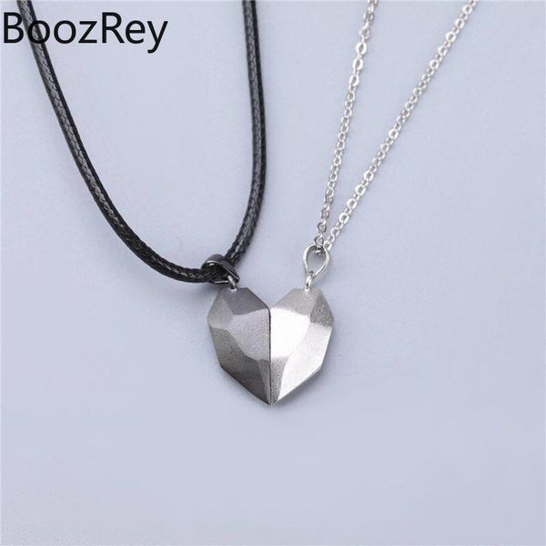 chains boozrey·couple love magnet color matching necklace creative wishing stone heartbreak stitching pendant men women clavicle chain, Silver
chains boozrey·couple love magnet color matching necklace creative wishing stone heartbreak stitching pendant men women clavicle chain, Silver