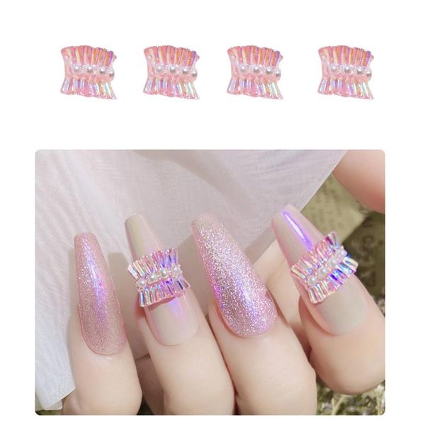 10pcs diy nail art decor 3d ballet skirt design kilt manicure accessories decorations, Silver;gold
10pcs diy nail art decor 3d ballet skirt design kilt manicure accessories decorations, Silver;gold