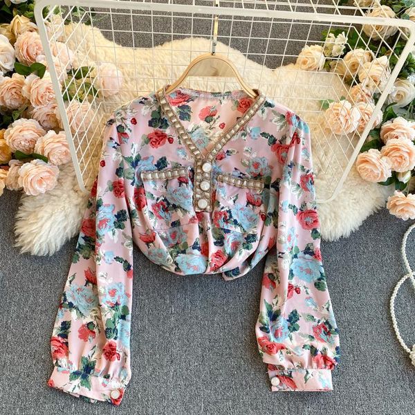 fashion ladies' shirt women elegant print v collar long sleeve clothes blusas mujer de moda blouse j92 women's blouses & shirts, White
fashion ladies' shirt women elegant print v collar long sleeve clothes blusas mujer de moda blouse j92 women's blouses & shirts, White