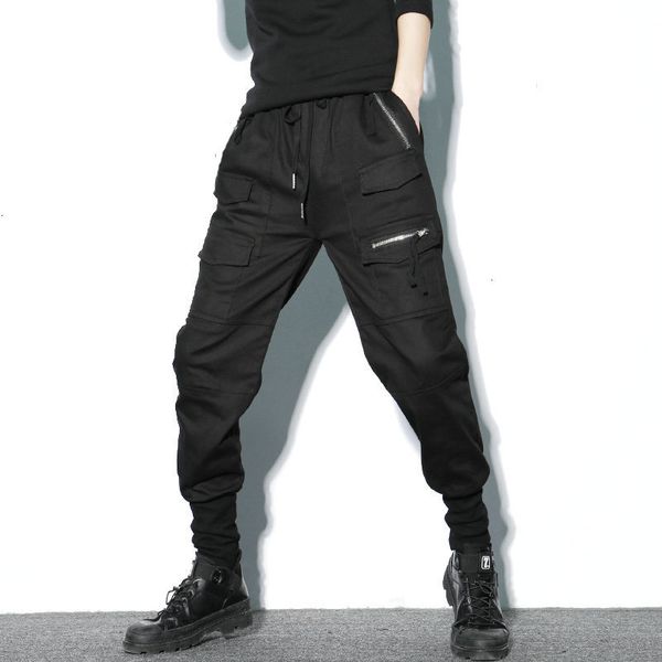 men's pants darkly style black hip hop harem pencil trousers zipper pockets loose casual joggers elastic waist cotton fjeg
men's pants darkly style black hip hop harem pencil trousers zipper pockets loose casual joggers elastic waist cotton fjeg
