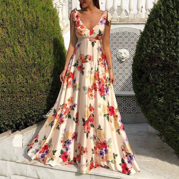 casual dresses boho dress 2021 spring backless lace-up bow sling women v neck floral print maxi party summer long, Black;gray
casual dresses boho dress 2021 spring backless lace-up bow sling women v neck floral print maxi party summer long, Black;gray