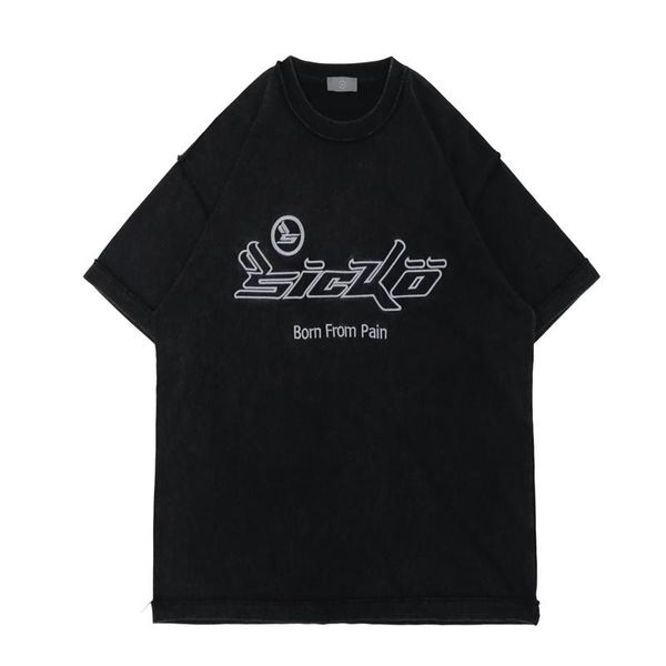 letter print t-shirt ladies fashion casual old short-sleeved men and women streetwear loose denim summer style women's, White
letter print t-shirt ladies fashion casual old short-sleeved men and women streetwear loose denim summer style women's, White