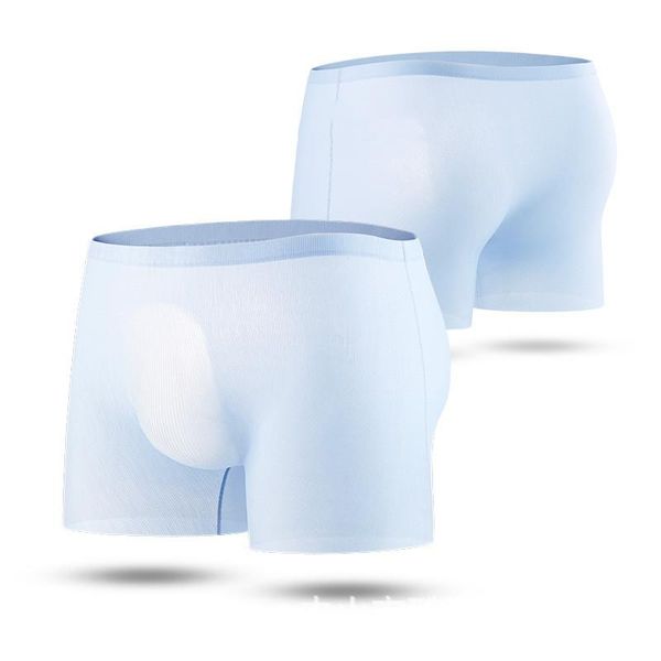 underpants underwear men's boxers transparent seamless panties man ice silk breathable 3d pouch male one-piece boxershort, Black;white
underpants underwear men's boxers transparent seamless panties man ice silk breathable 3d pouch male one-piece boxershort, Black;white