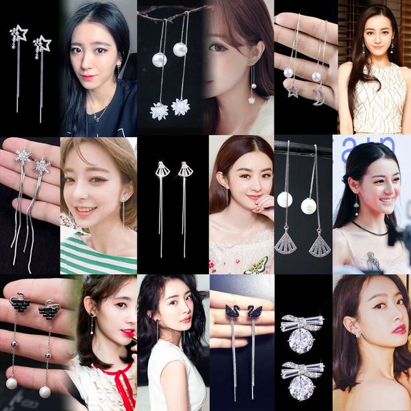 long tassel drop earrings,auniquestyle elegant minimalist elongated strip charms ear studs fashion women dangle bohemian jewelry accessories, Silver
long tassel drop earrings,auniquestyle elegant minimalist elongated strip charms ear studs fashion women dangle bohemian jewelry accessories, Silver