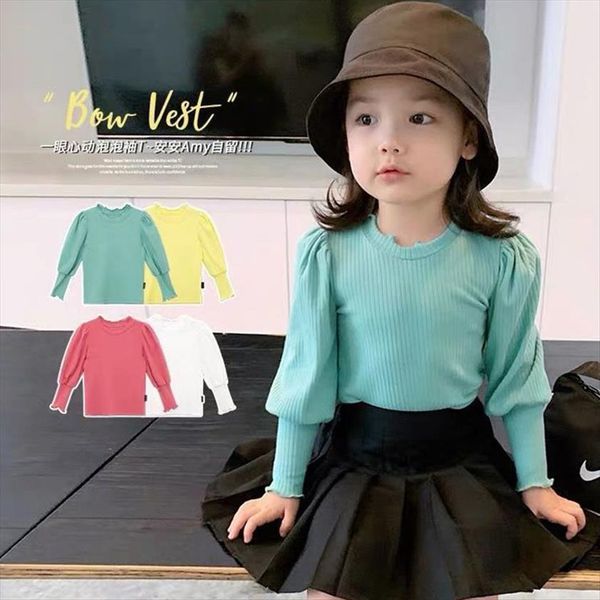 baby girls long sleeved t shirt spring cotton tees puff sleeve bottoming for girl kids childrens round neck clothes, Blue
baby girls long sleeved t shirt spring cotton tees puff sleeve bottoming for girl kids childrens round neck clothes, Blue