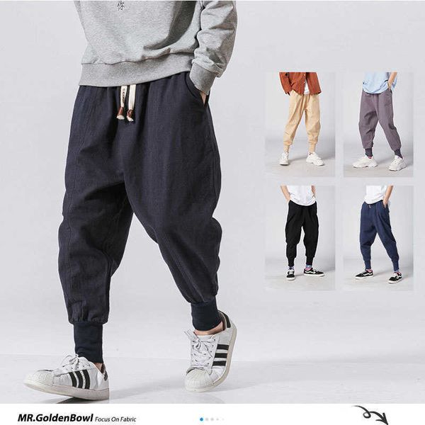 mrgb cotton linen jogger pants men streetwear casual harem pants men trouser summer cool pants oversized men's clothing 210616, Black
mrgb cotton linen jogger pants men streetwear casual harem pants men trouser summer cool pants oversized men's clothing 210616, Black