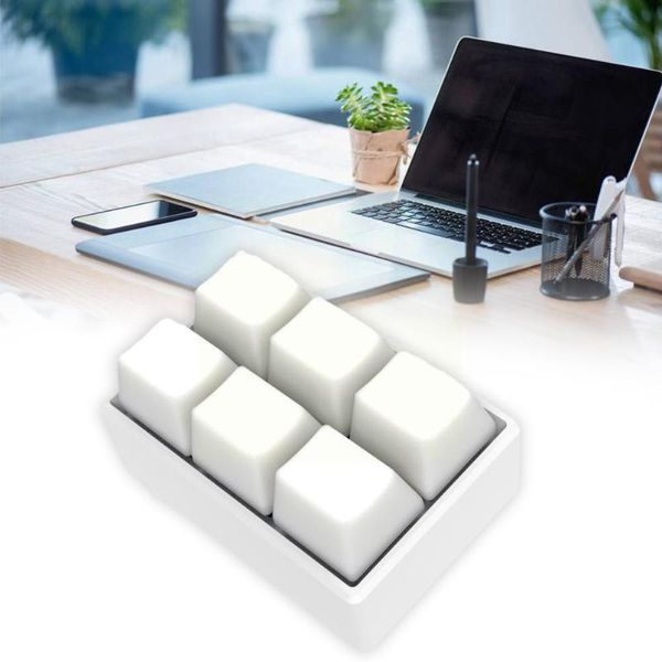 keyboards 6 keys type-c diy custom keyboard 3d printing shell blue/red mini mechanical programming switch keypad gaming keyc
keyboards 6 keys type-c diy custom keyboard 3d printing shell blue/red mini mechanical programming switch keypad gaming keyc
