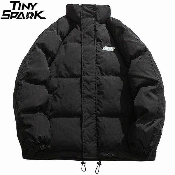 2021 men parka jacket hip hop streetwear plain harajuku padded jacket coat cotton casual winter windbreaker jacket coat warm, Black
2021 men parka jacket hip hop streetwear plain harajuku padded jacket coat cotton casual winter windbreaker jacket coat warm, Black