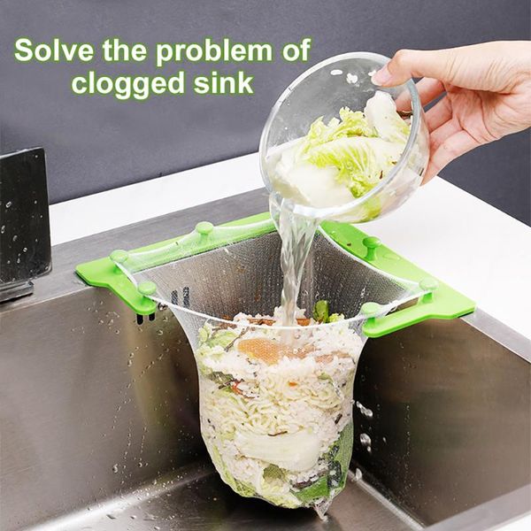 waste bins kitchen sink hanging net rack filter leftovers wash disposable multipurpose feature convenience tools
waste bins kitchen sink hanging net rack filter leftovers wash disposable multipurpose feature convenience tools