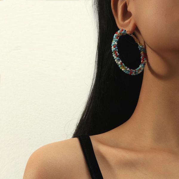 dangle & chandelier fashion women hoop earring dazzling colour weave ellipse elegant female accessories gifts earrings jewelry, Silver
dangle & chandelier fashion women hoop earring dazzling colour weave ellipse elegant female accessories gifts earrings jewelry, Silver