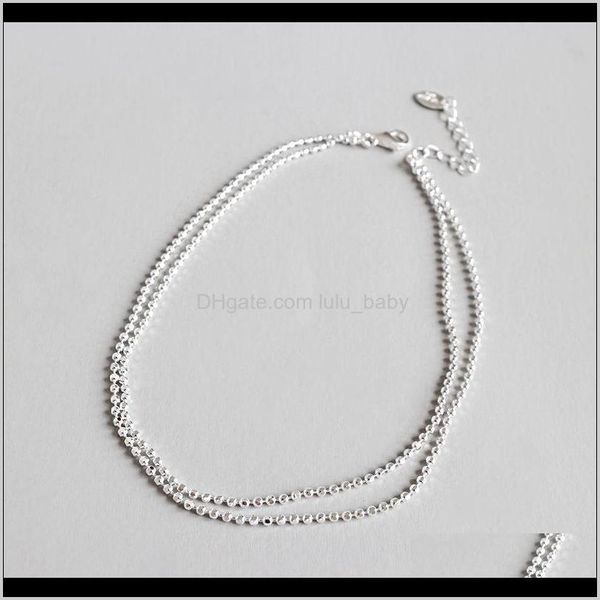 jewelry drop delivery 2021 100percent s925 sterling sier double-deck bead anklets foot chain anklet bracelet fine woman lady beach party gif, Red;blue
jewelry drop delivery 2021 100percent s925 sterling sier double-deck bead anklets foot chain anklet bracelet fine woman lady beach party gif, Red;blue