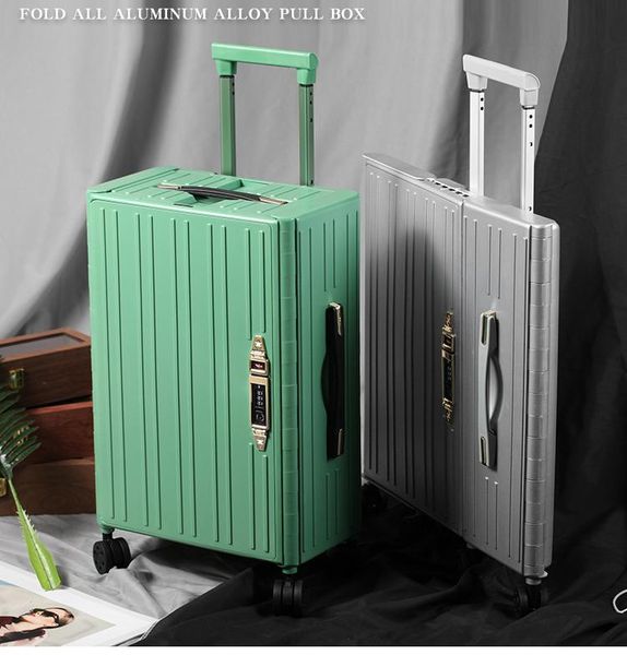 suitcases design foldable cabin boarding luggage 20"inch rolling spinner brand travel suitcase on wheel
suitcases design foldable cabin boarding luggage 20"inch rolling spinner brand travel suitcase on wheel