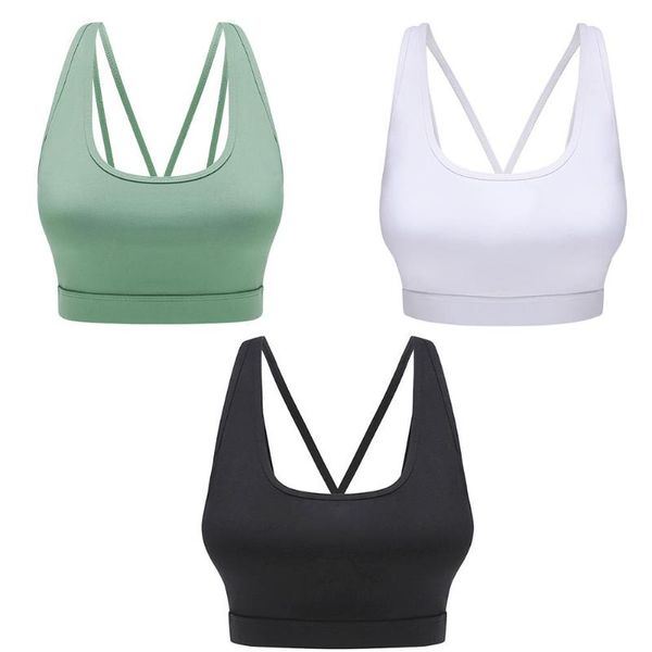 gym clothing sports bra quick-drying no steel ring beauty back gathering sleep underwear running work out fitness yoga solid color, White;black
gym clothing sports bra quick-drying no steel ring beauty back gathering sleep underwear running work out fitness yoga solid color, White;black