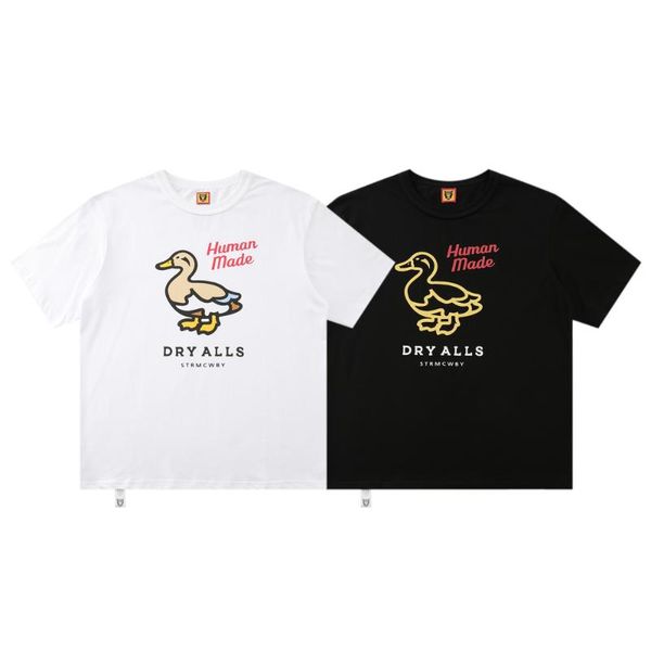 men's t-shirts duck print cotton human made t shirt men women 1:1 black white tees inside tag, White;black
men's t-shirts duck print cotton human made t shirt men women 1:1 black white tees inside tag, White;black