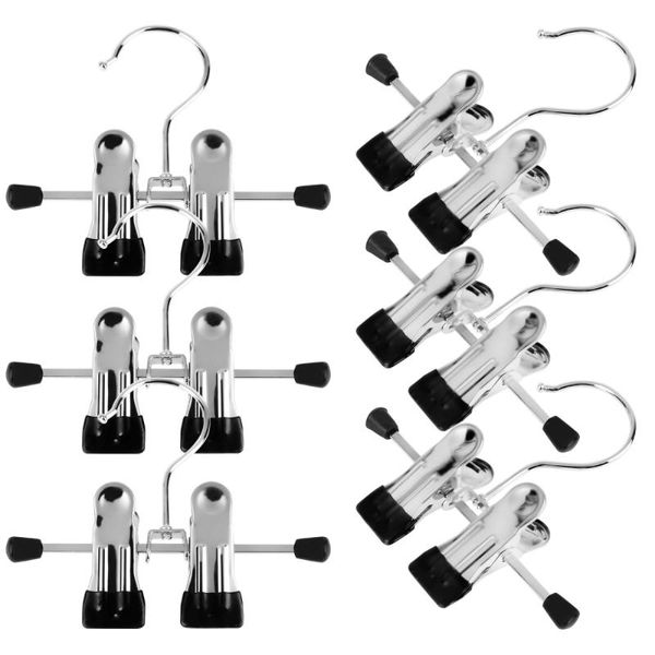 hangers & racks 6pcs multi-purpose metal clothes hanger trousers rack drying (silver black)
hangers & racks 6pcs multi-purpose metal clothes hanger trousers rack drying (silver black)