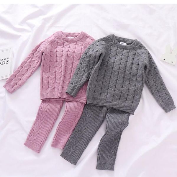 clothing sets autumn toddler boys girls set sweater + pants 2pcs/suit infant knit suit thick warm winter baby clothes, White
clothing sets autumn toddler boys girls set sweater + pants 2pcs/suit infant knit suit thick warm winter baby clothes, White