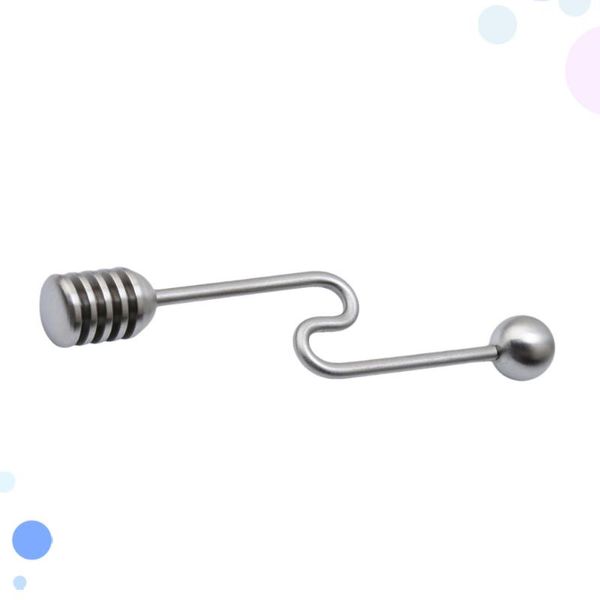spoons stainless steel honey spoon curved handle syrup stick stirrer with round bead for pot jar container
spoons stainless steel honey spoon curved handle syrup stick stirrer with round bead for pot jar container
