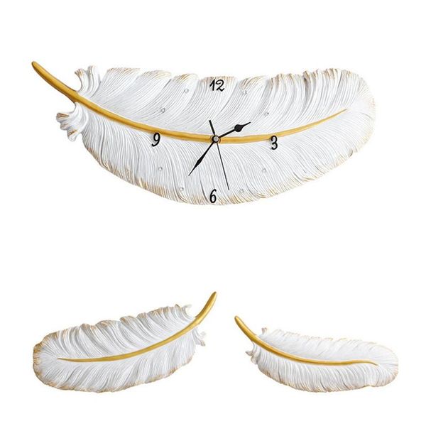 wall clocks resin feather clock silent modern design wedding office decoration living room creative watch home decor cnim ho
wall clocks resin feather clock silent modern design wedding office decoration living room creative watch home decor cnim ho