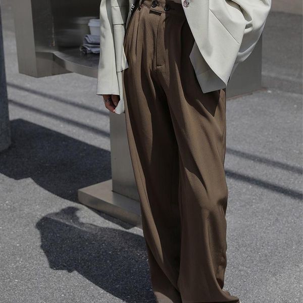 women's pants & capris women autumn elegtant brown wide leg office ladies oversize straight casual khaki loose trousers for female, Black;white
women's pants & capris women autumn elegtant brown wide leg office ladies oversize straight casual khaki loose trousers for female, Black;white