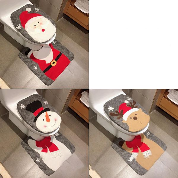 toilet seat covers 2pcs christmas cover set lid xmas bathroom mat decoration for home carpet
toilet seat covers 2pcs christmas cover set lid xmas bathroom mat decoration for home carpet
