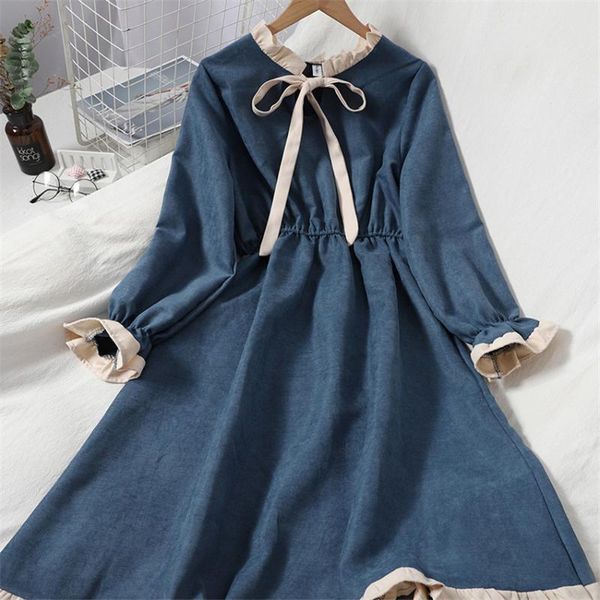 autumn dress women long sleeve bow tie big size elegant lady party dressess vestidos bottomings 1252 casual dresses, Black;gray
autumn dress women long sleeve bow tie big size elegant lady party dressess vestidos bottomings 1252 casual dresses, Black;gray