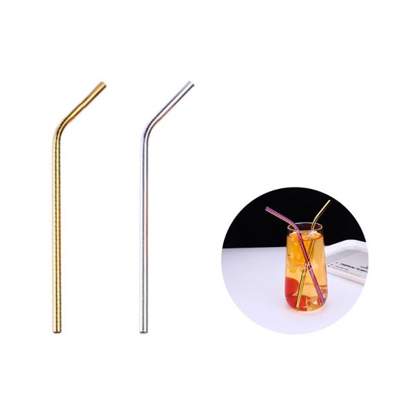 drinking straws 7 colors reusable straw eco-friendly stainless steel set metal colorful bar party accessory
drinking straws 7 colors reusable straw eco-friendly stainless steel set metal colorful bar party accessory