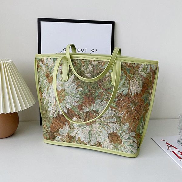 evening bags luxury brands oil painting canvas tote for women high capacity shopper shoulder bag designer flower print women's
evening bags luxury brands oil painting canvas tote for women high capacity shopper shoulder bag designer flower print women's