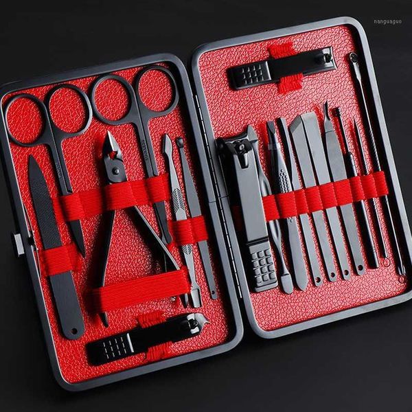 7/16/18pcs nail clippers manicure set stainless steel tweezer pedicure scissor multifunction kit art tools1
7/16/18pcs nail clippers manicure set stainless steel tweezer pedicure scissor multifunction kit art tools1