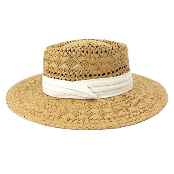 wide brim hats panama hat simple summer beach female casual lady women flat bowknot straw cap girls sun chapeu feminino 2021, Blue;gray
wide brim hats panama hat simple summer beach female casual lady women flat bowknot straw cap girls sun chapeu feminino 2021, Blue;gray