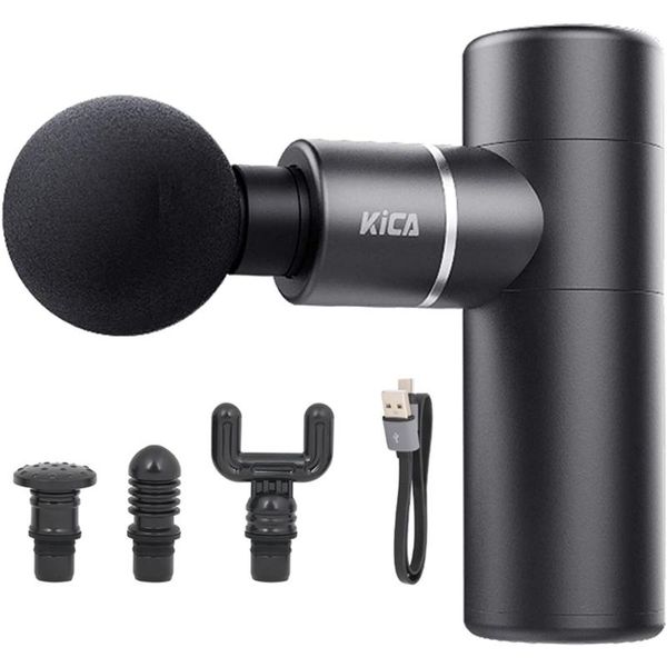 kica k1 massage gun deep tissue electric percussion metal solid grip body muscle awake stimulation pain relaxation relax
kica k1 massage gun deep tissue electric percussion metal solid grip body muscle awake stimulation pain relaxation relax