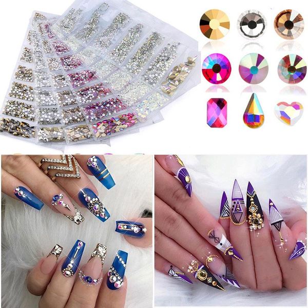 manicure pro 1728pcs nail rhinestones nails art decorations ab flat back stones decor mixed size 3d glitter gems, Silver;gold
manicure pro 1728pcs nail rhinestones nails art decorations ab flat back stones decor mixed size 3d glitter gems, Silver;gold