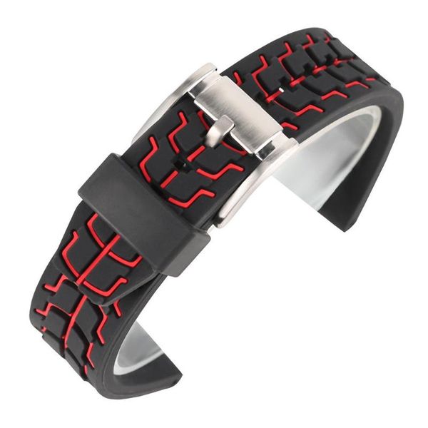 watch bands shelhard silicone dual color band strap 20mm 22mm 24mm waterproof universal watchband wrist belt bracelet, Black;brown
watch bands shelhard silicone dual color band strap 20mm 22mm 24mm waterproof universal watchband wrist belt bracelet, Black;brown