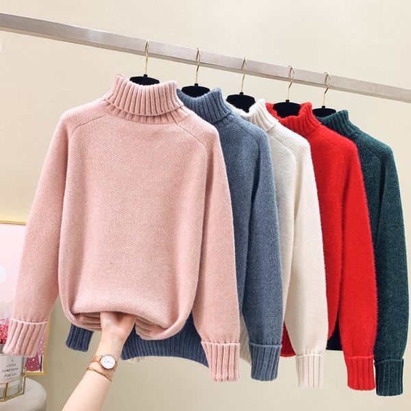women's sweaters autumn female turtleneck high sweater solid trye, White;black 
women's sweaters autumn female turtleneck high sweater solid trye, White;black