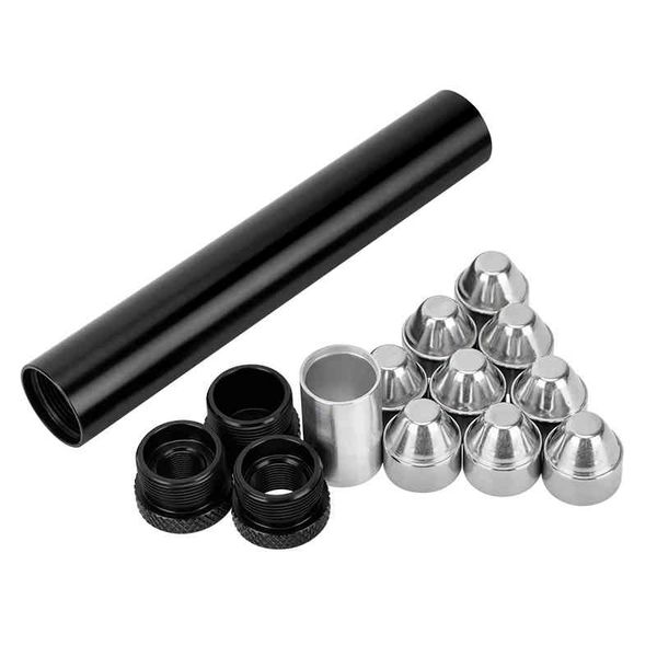 7''l 1.06"od aluminum tube, 9x stainless steel cups 5/8x24+1/2x28 solvent trap fuel filter for napa 4003 wix 24003 .22 .223 3
7''l 1.06"od aluminum tube, 9x stainless steel cups 5/8x24+1/2x28 solvent trap fuel filter for napa 4003 wix 24003 .22 .223 3