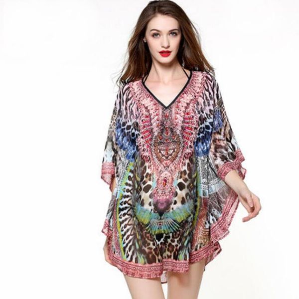 casual dresses women summer fashion sun-protective holiday beach dress v-neck clothing selling, Black;gray
casual dresses women summer fashion sun-protective holiday beach dress v-neck clothing selling, Black;gray