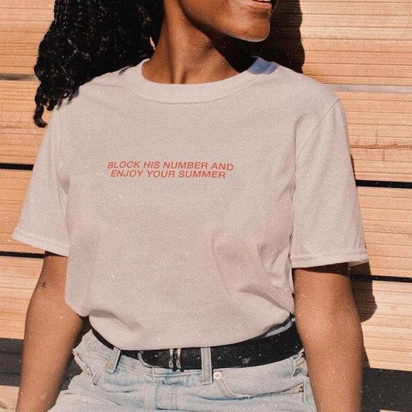 sugarbaby block his number and enjoy your summer fashion women t shirt short sleeve funny graphic cotton shirts drop ship women's t-shi, White
sugarbaby block his number and enjoy your summer fashion women t shirt short sleeve funny graphic cotton shirts drop ship women's t-shi, White