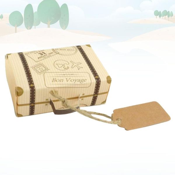 gift wrap 50pcs wedding candy boxes suitcase shaped chocolate party bonbonniere (with tag and strap)
gift wrap 50pcs wedding candy boxes suitcase shaped chocolate party bonbonniere (with tag and strap)