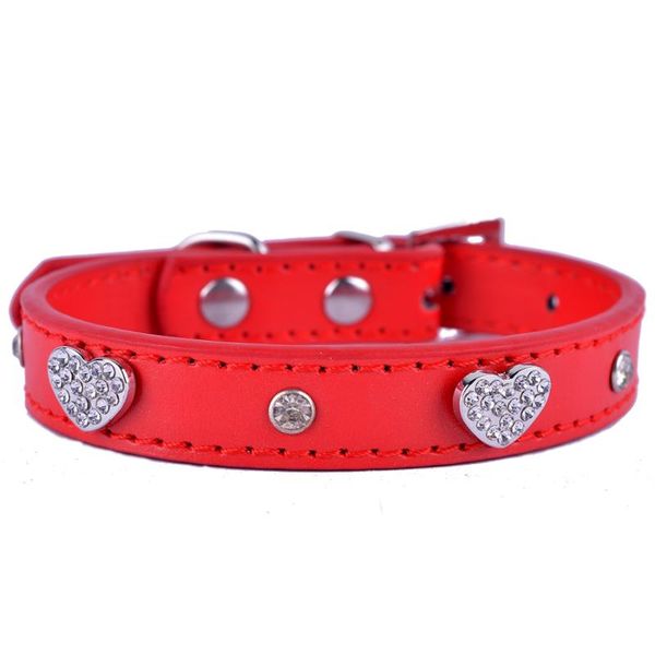 (10pcs/lot) pet dog collar red white blue green burgundy leather adjustable buckle rhinestones heart necklace accessories collars & leashes
(10pcs/lot) pet dog collar red white blue green burgundy leather adjustable buckle rhinestones heart necklace accessories collars & leashes