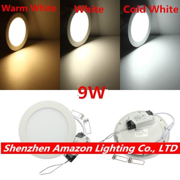 downlights round led panel light 9w recessed ceiling downlight ac85-265v down warm white/natural white/cold white
downlights round led panel light 9w recessed ceiling downlight ac85-265v down warm white/natural white/cold white
