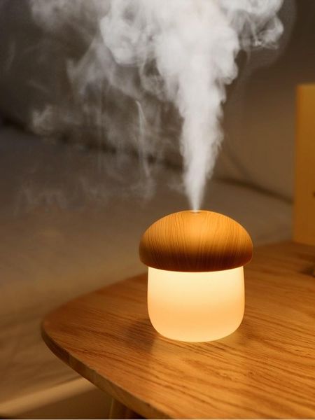 humidifiers wood grain mini mushroom humidifier air essential oil diffuser aromatherapy ultrasonic usb mist maker with warm light
humidifiers wood grain mini mushroom humidifier air essential oil diffuser aromatherapy ultrasonic usb mist maker with warm light