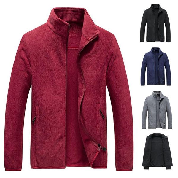 men's jackets autumn and winter jacket fashion stand-up collar fleece breathable warm polar male 2021, Black;brown
men's jackets autumn and winter jacket fashion stand-up collar fleece breathable warm polar male 2021, Black;brown