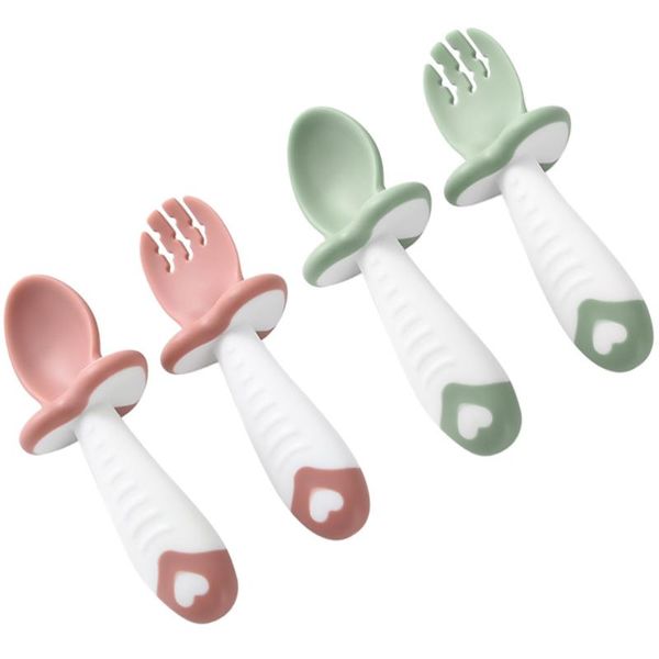 set silicone baby spoon and fork kids feeding cutlery training flatware cups, dishes & utensils
set silicone baby spoon and fork kids feeding cutlery training flatware cups, dishes & utensils