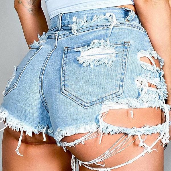 women's shorts 2021 summer fashion woman ripped high waist tight denim irregular fringed slim jeans short pants women, White;black
women's shorts 2021 summer fashion woman ripped high waist tight denim irregular fringed slim jeans short pants women, White;black