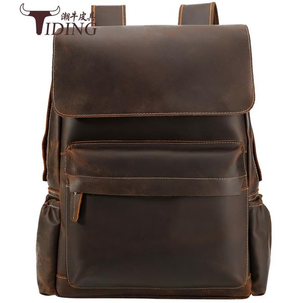 backpack men travel genuine leather 16" lapbig brand casual business large school backpacks bags bookbag designer bag
backpack men travel genuine leather 16" lapbig brand casual business large school backpacks bags bookbag designer bag