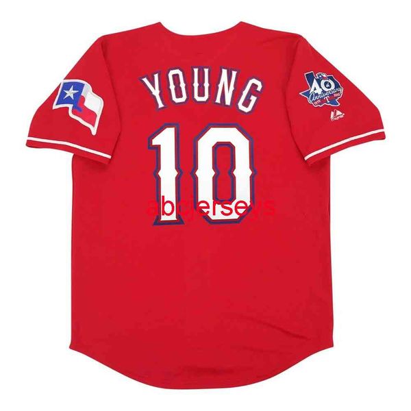 stitched custom michael young 2012 red 40th anniv red jersey add name number baseball jersey, Black
stitched custom michael young 2012 red 40th anniv red jersey add name number baseball jersey, Black