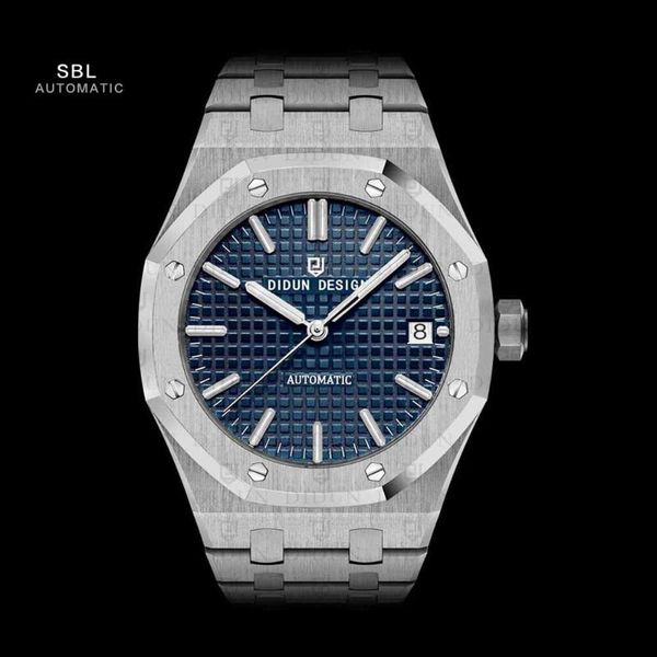 wristwatches miyota 8215 movt watch mechanical automatic men waterproof casual business wristwatch didun 41mm watches, Slivery;brown
wristwatches miyota 8215 movt watch mechanical automatic men waterproof casual business wristwatch didun 41mm watches, Slivery;brown