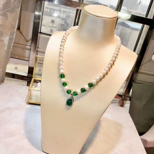 new fashion glossily ball 925 silver pearl short necklace summer graceful style lady women white green
new fashion glossily ball 925 silver pearl short necklace summer graceful style lady women white green